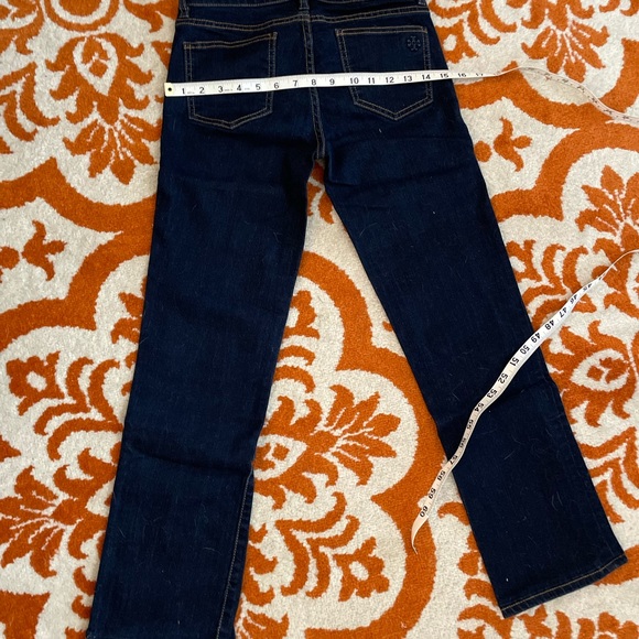 Tory Burch denim straight leg jeans - Picture 3 of 7